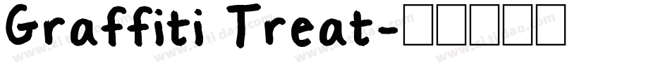 Graffiti Treat字体转换